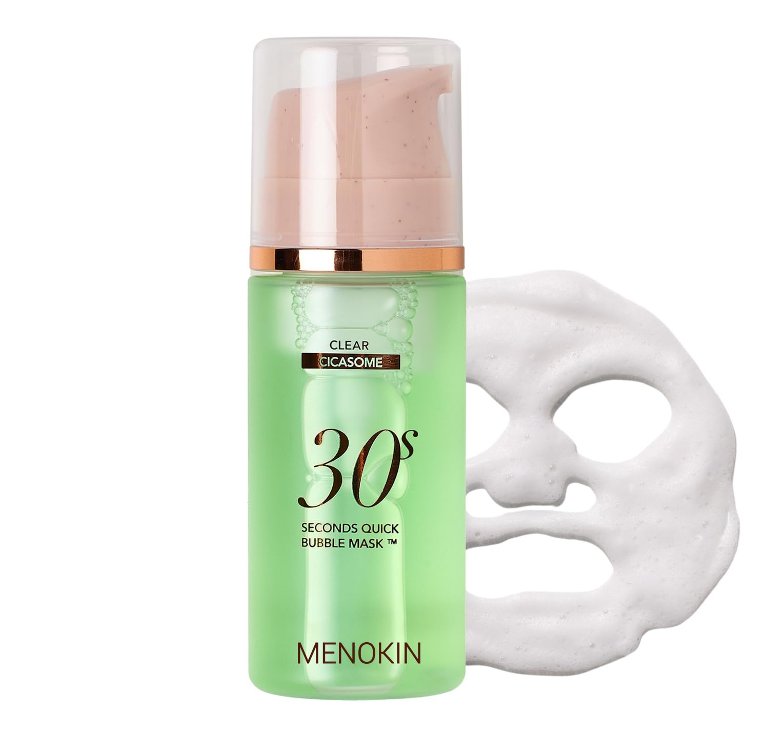 Menokin 30 Seconds Quick Bubble Mask Clear Cicasome