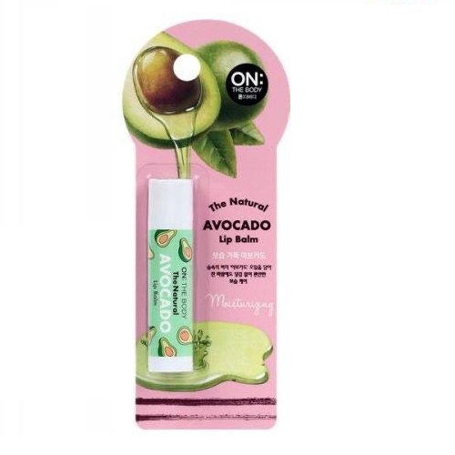 ON THE BODY The Natural Avocado Lip Balm