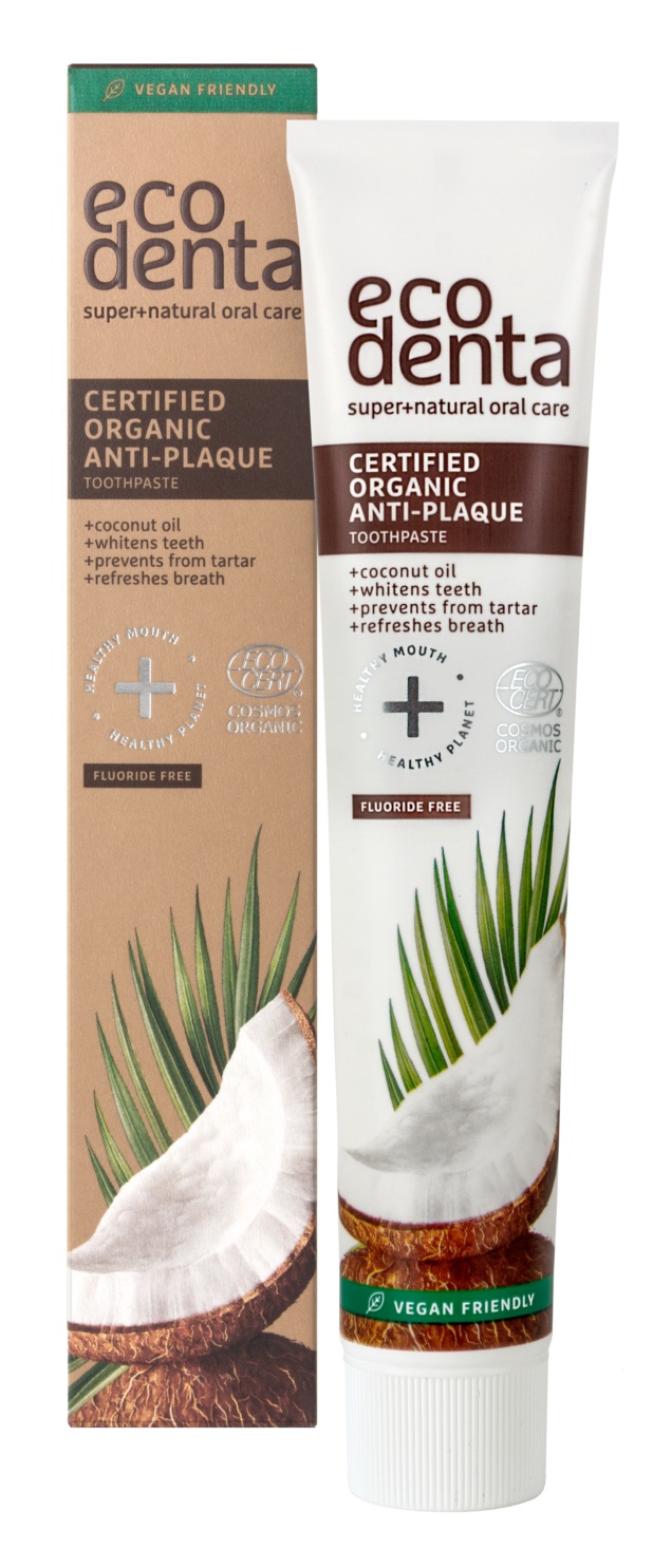 Ecodenta Certified Organic Anti-plaque Toothpaste