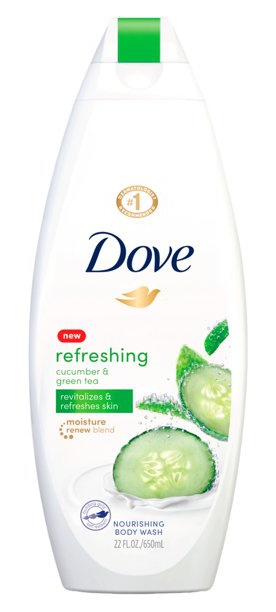 Dove Refreshing Body Wash With Cucumber And Green Tea