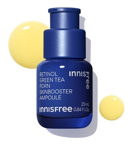 innisfree Retinol Green Tea PDRN Skin Booster Ampoule