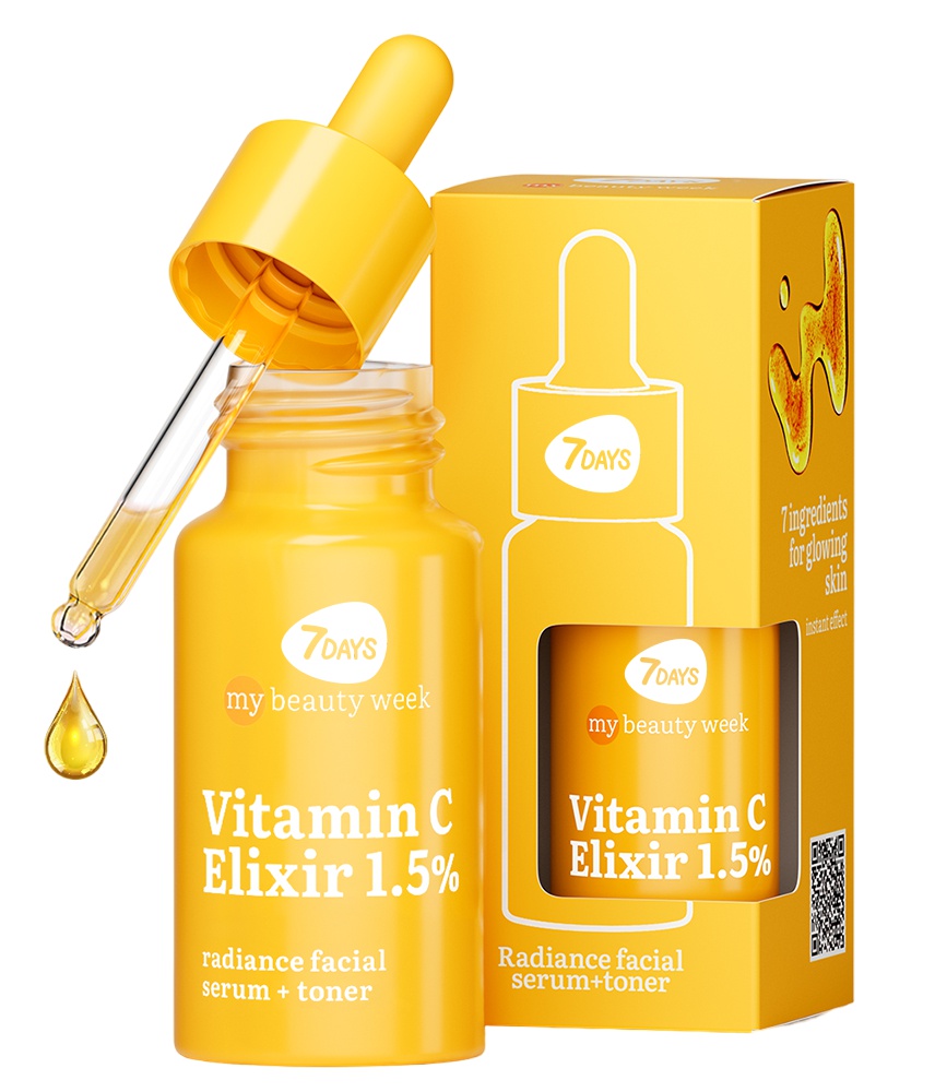 7DAYS My Beauty Week Vitamin C Elixir 1.5% Radiance Facial Serum