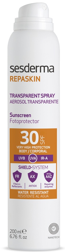 Sesderma Repaskin Transparent Sunscreen Spray SPF 30