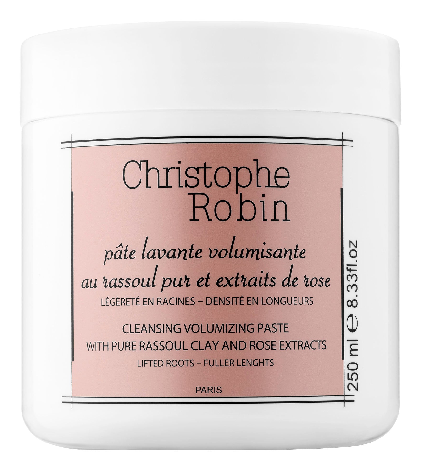 Christophe Robin Cleansing Volumizing Paste With Pure Rassoul Clay And Rose Extracts