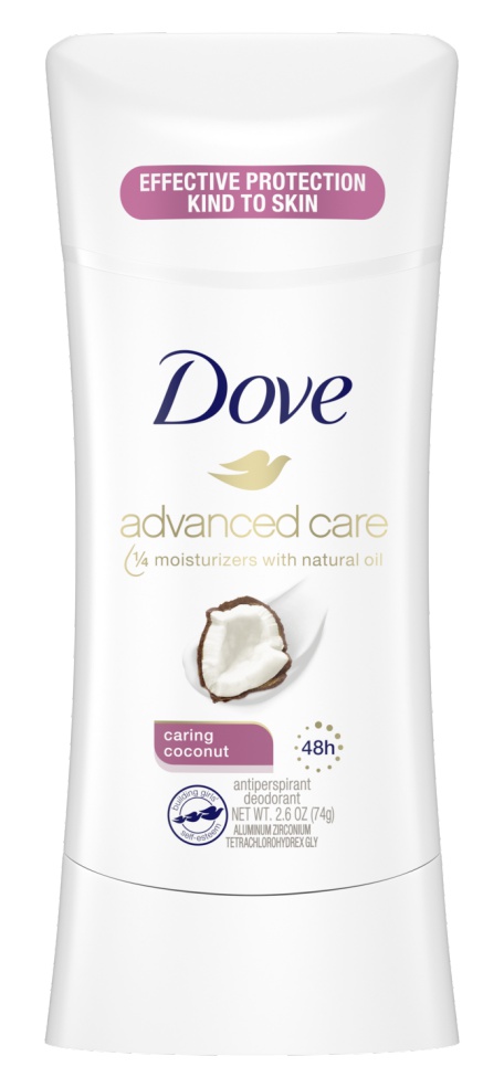 Dove Advanced Care Antiperspirant Deodorant Stick Caring Coconut