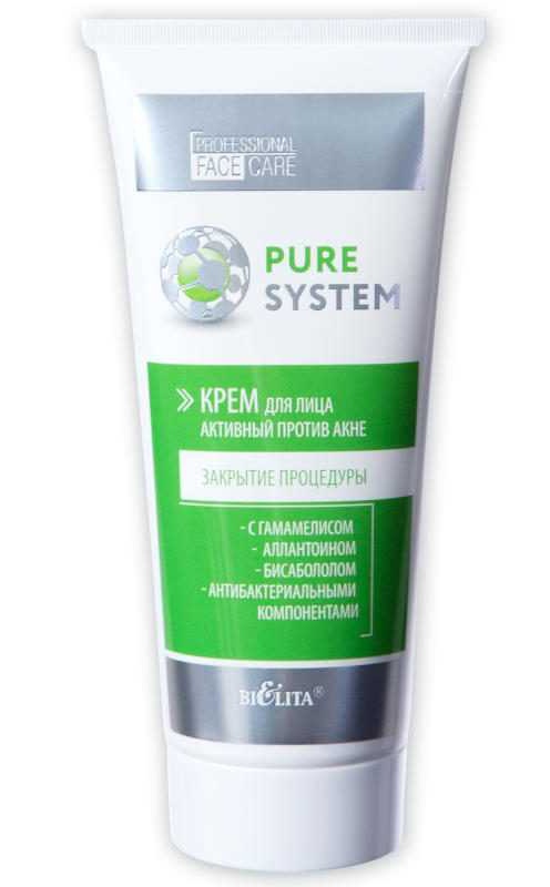 Bielita Pure System Face Cream Active Anti-acne