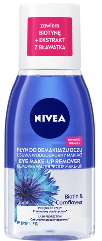 Nivea Waterproof Eye Make-up Remover With Biotin And Cornflower