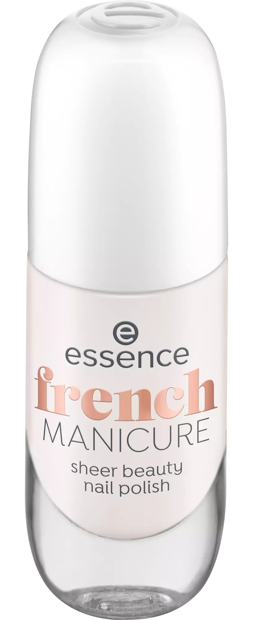 Essence French Manicure Sheer Beauty Nail Polish 02 Rosé On Ice