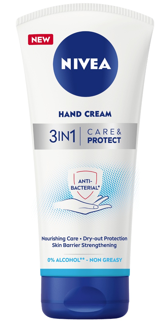 Nivea 3in1 Care & Protect Anti-bacterial Hand Cream