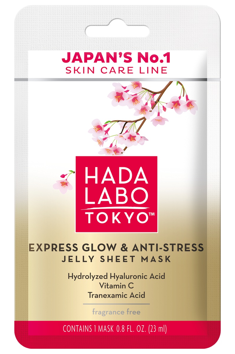 Hada Labo Express Glow & Anti-stress Jelly Sheet Mask
