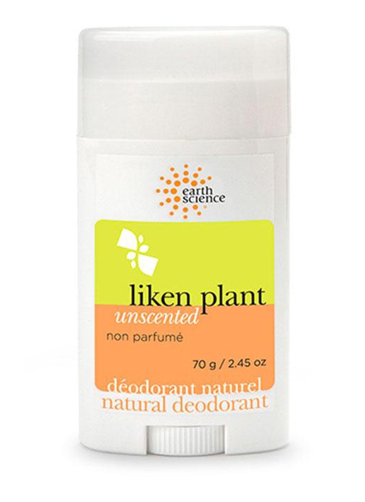 Earth science beauty Liken Plant Unscented Natural Deodorant
