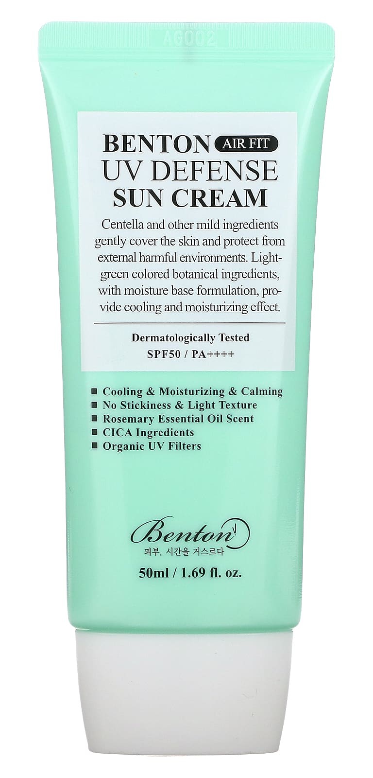 Benton Air Fit UV Defense Sun Cream SPF50+/pa++++