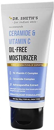 Dr. Sheth's Ceramide And Vitamin C Oil-free Moisturizer