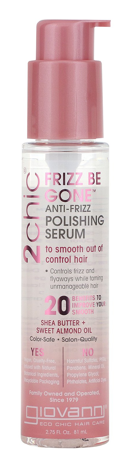 Giovanni 2Chic Frizz Be Gone Anti-Frizz Polishing Serum