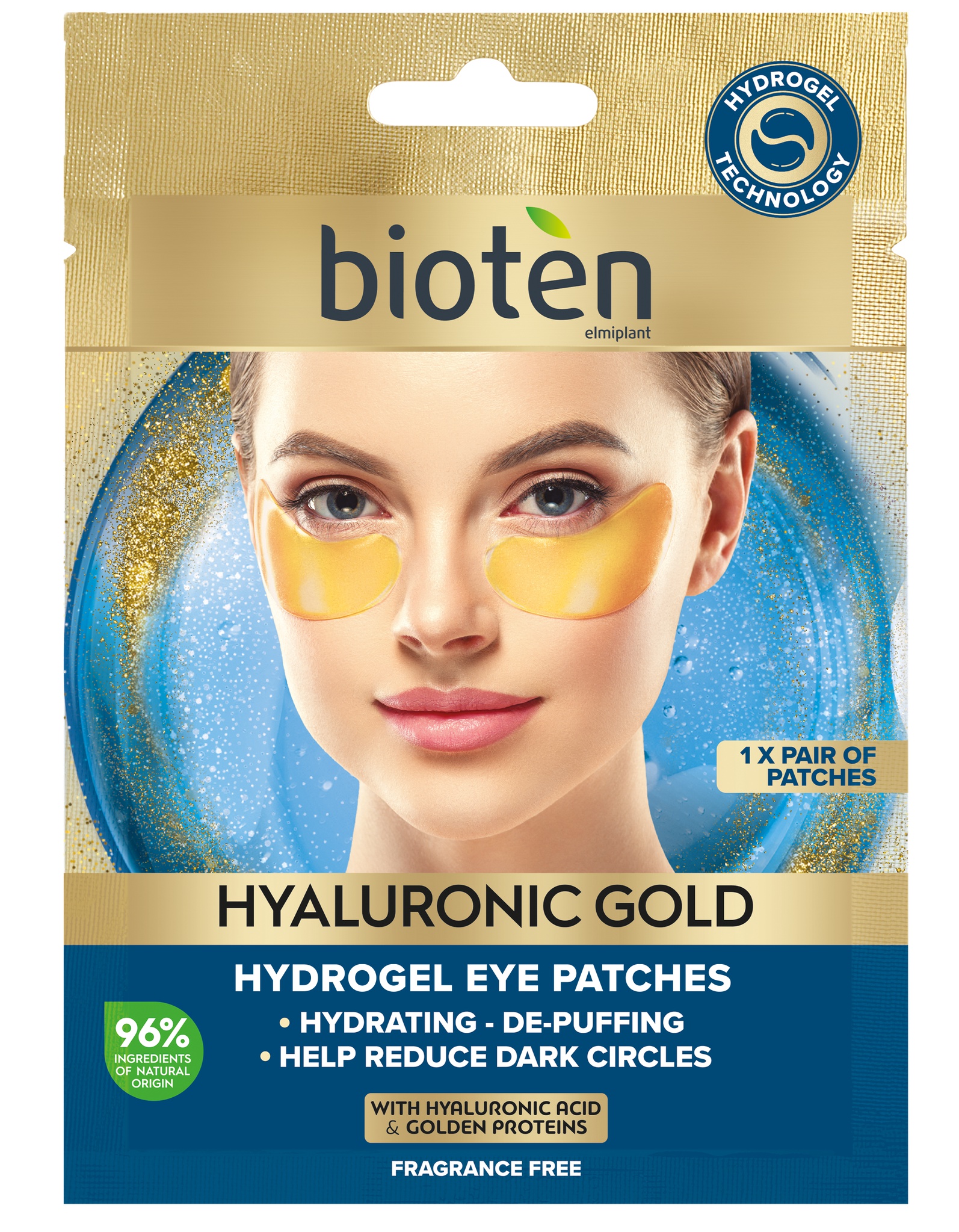 Bioten Hyaluronic Gold Eye Patches