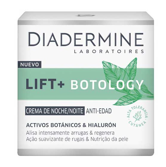 Diadermine - Lift+ Nourrissant - Crème de Nuit Visage - Soin Anti-Rides  Ultra Fermeté - Pro-Collagène végétal et actif soja - 90% d'ingrédients  d'origine naturelle - Pot de 50 ml : : Beauté et Parfum