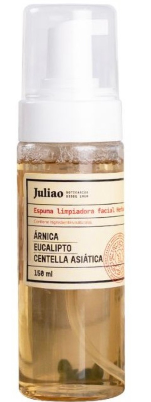 Julião Espuma Limpiadora Facial Herbal