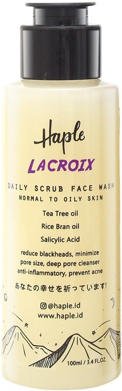 haple Lacroix Face Wash