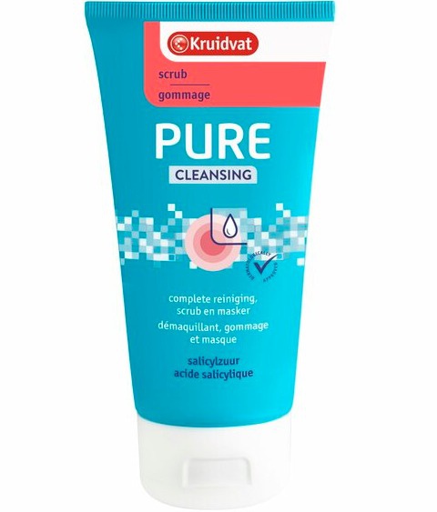 slogan zonne gelei Kruidvat Pure Cleansing Scrub ingredients (Explained)