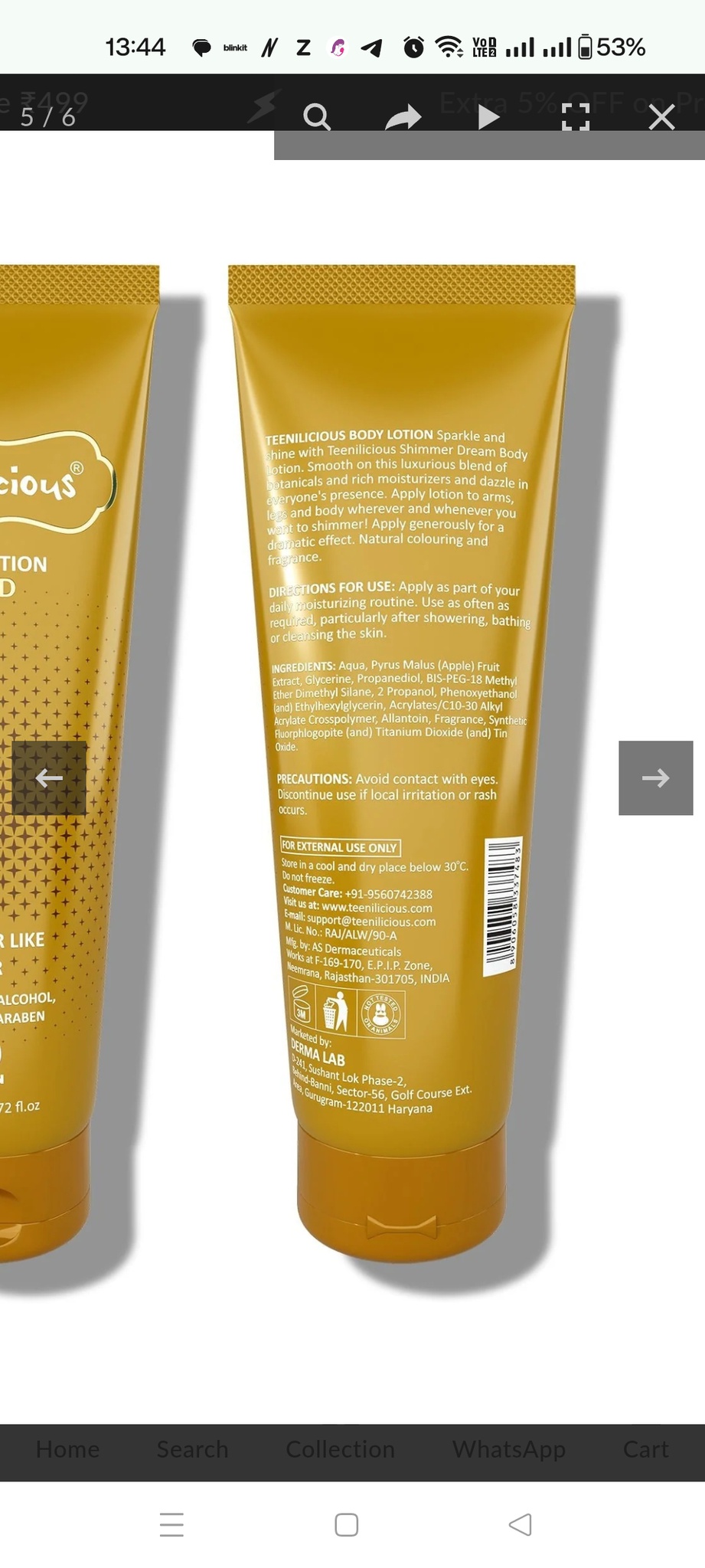 Fixderma Body Lotion