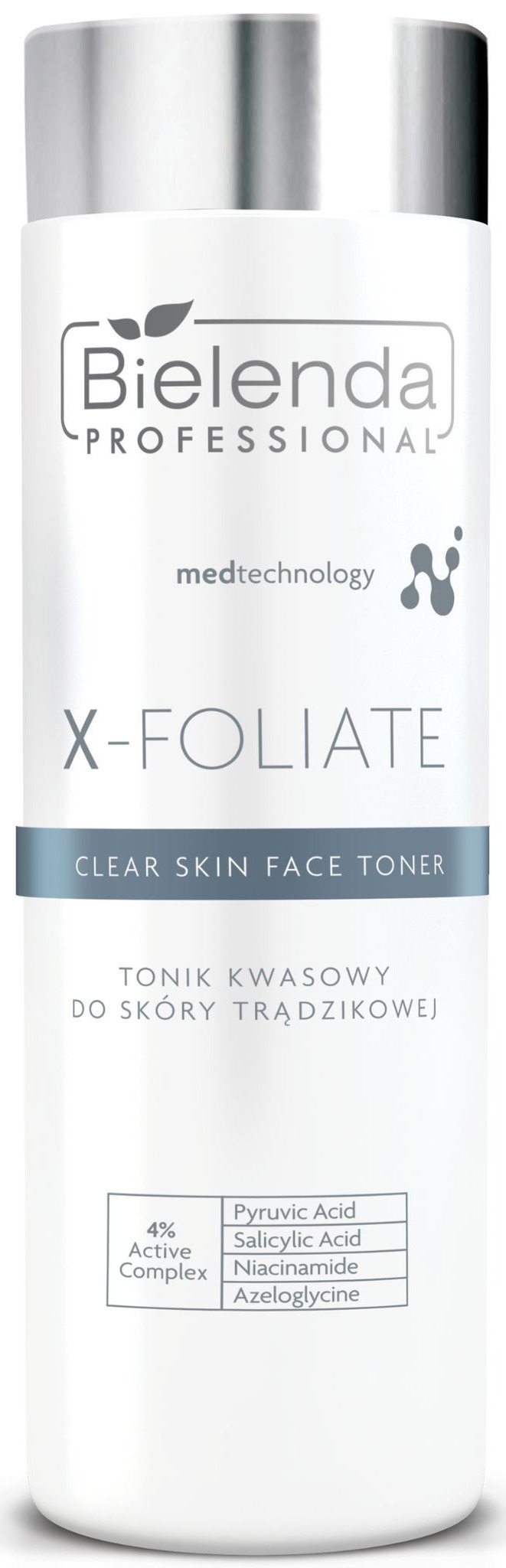 Bielenda Professional X-Foliate Clear Skin Face Toner