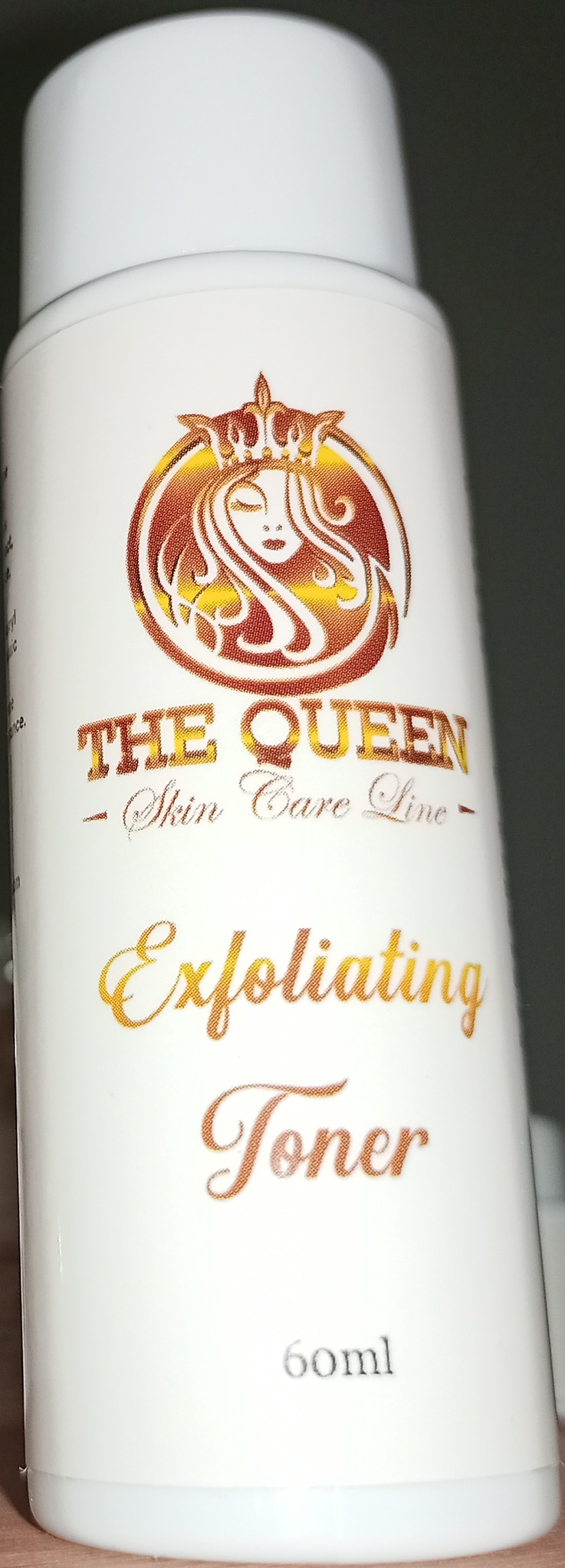 The Queen Cosmetics and Skin Care Line Power Exfoliating Set- Exfoliating Toner