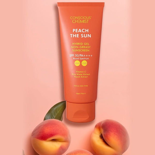 Consious Chemist Peach Sunscreen