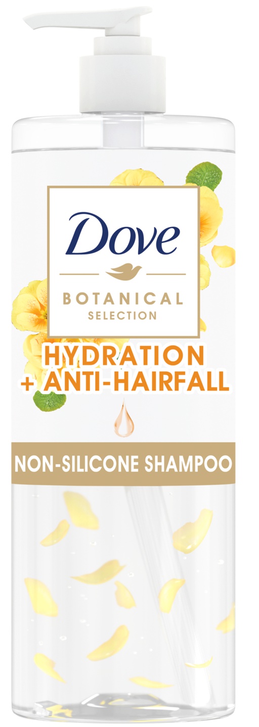 Dove Botanical Anti Hair Fall Shampoo Silicone Free Primrose