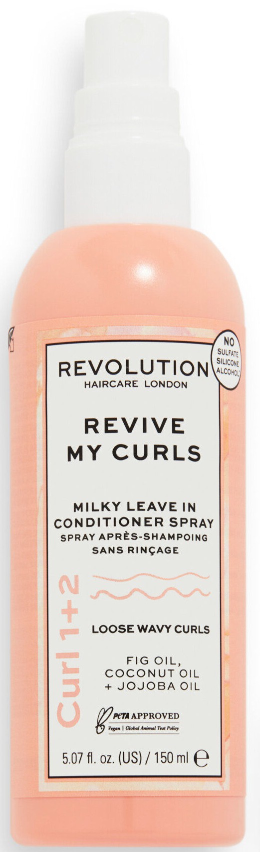 Revolution Haircare Revive My Curls Milky Leave In Conditioner Spray