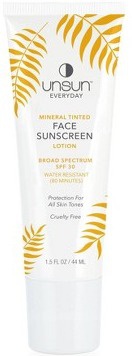 Unsun Mineral Tinted Face Sunscreen Lotion SPF 30
