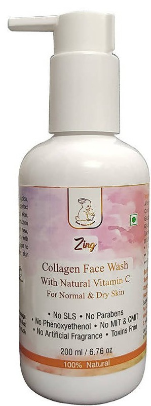 Blush Bunny Oragnics Collagen Face Wash