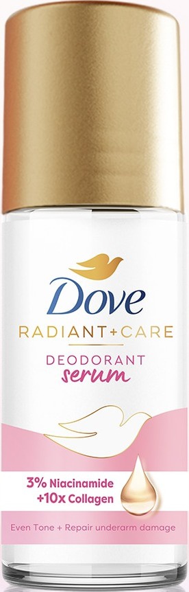 Dove Radiant+ Care Deodorant Serum 3% Niacinamide +10x Collagen