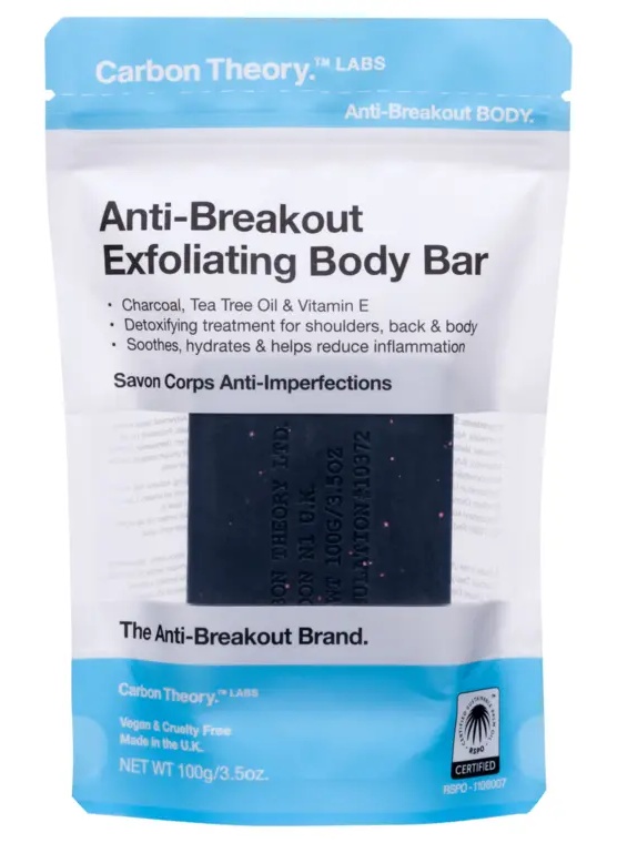 Carbon Theory Anti-breakout Exfoliating Body Bar