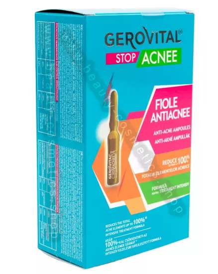 Farmec Romania Gerovital Anti-Acnee Ampoules
