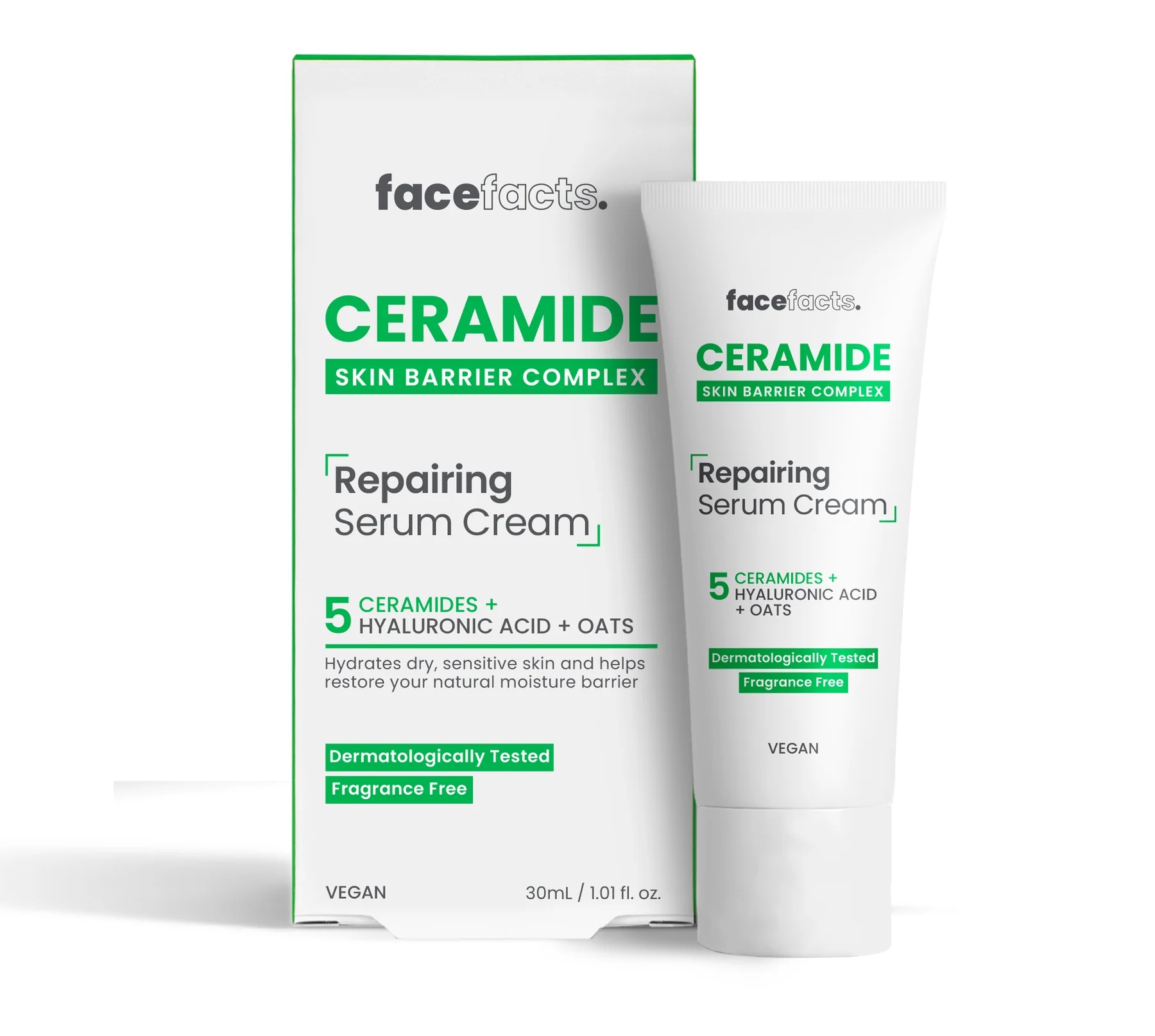 Facefacts Ceramide Repairing Serum Cream