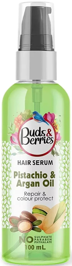 Buds and Berries Pistachio And Argan Oil Hair Serum