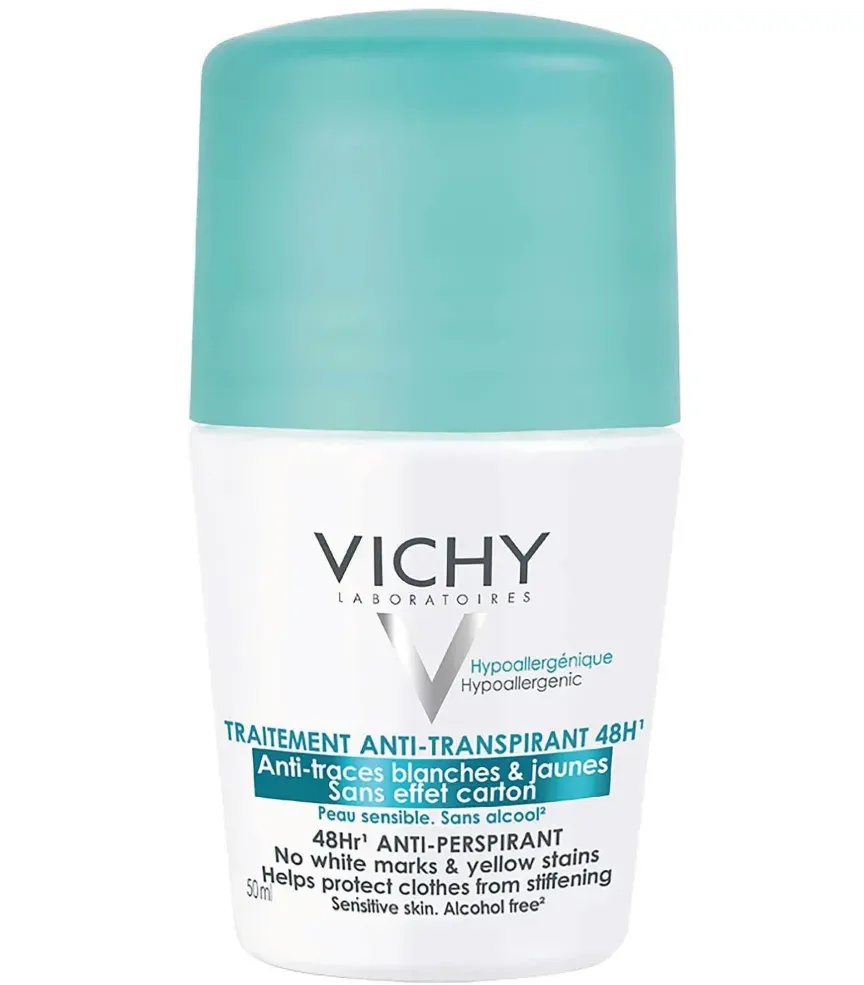 Vichy No Marks 48hr Anti-perspirant Deodorant Roll-On