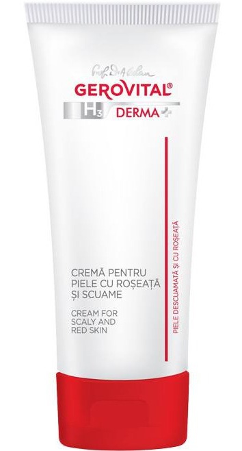 Gerovital H3 Derma+ Crema Piele Cu Roșeața Si Scuame