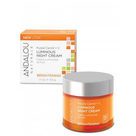Andalou Naturals Purple Carrot + C Luminous Night Cream