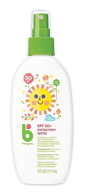 Babyganics SPF 50+ Sunscreen Spray