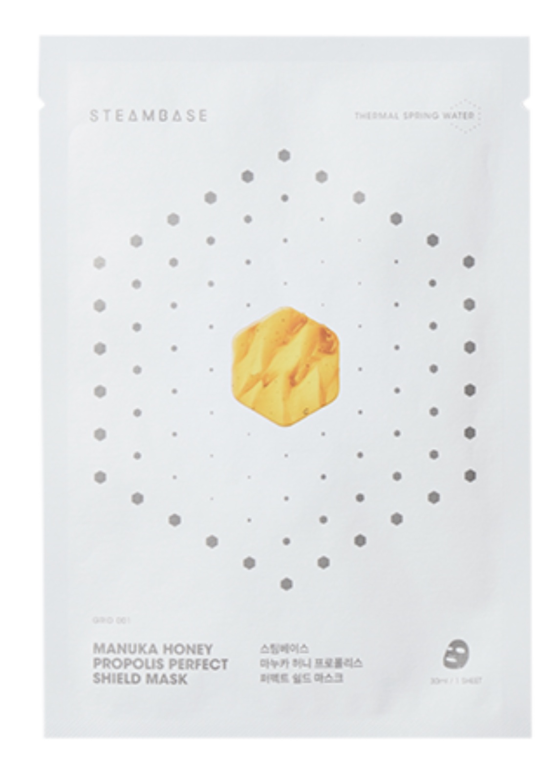 STEAMBASE Manuka Honey Propolis Perfect Shield Mask