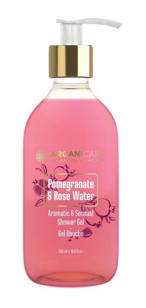 ARGANICARE Shower Gel With Pomegranate And Rose Water