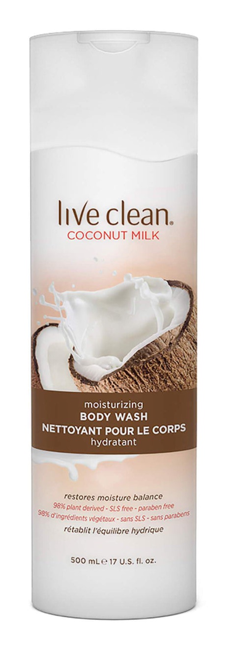 Live Clean Coconut Milk Hydrating Body Wash