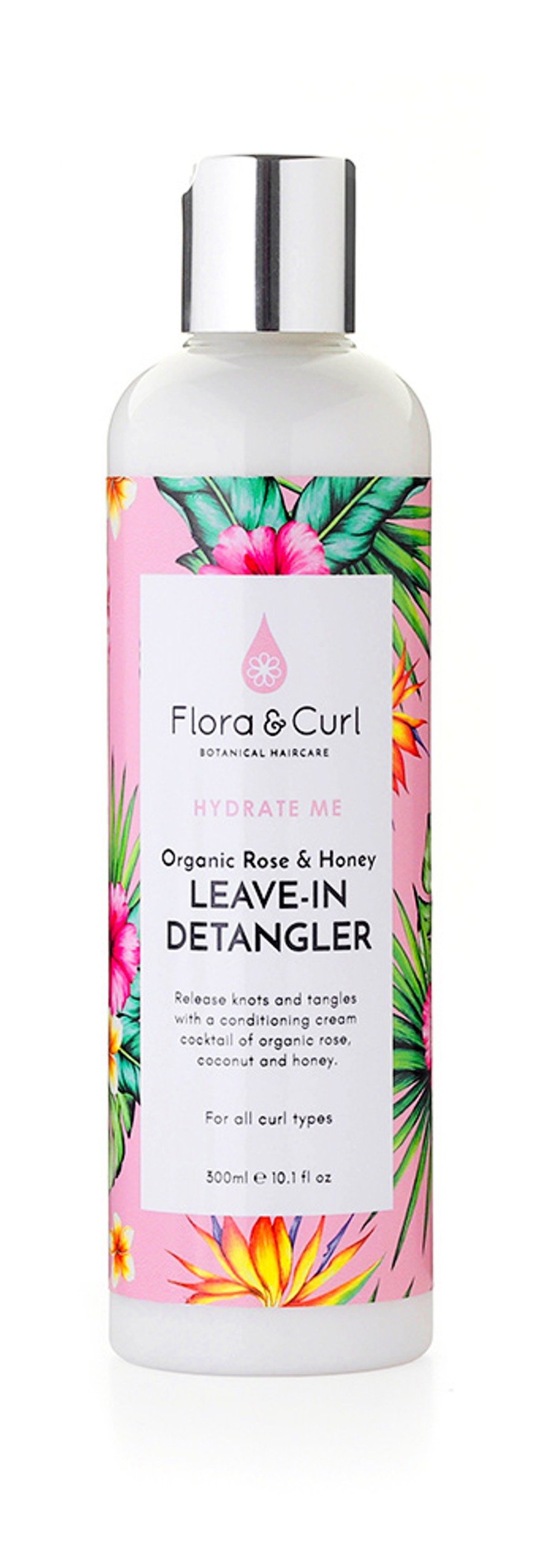 Flora & Curl Organic Rose & Honey Cream Leave-In