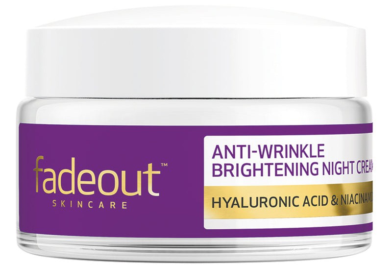 Fadeout Anti-wrinkle Brightening Night Cream