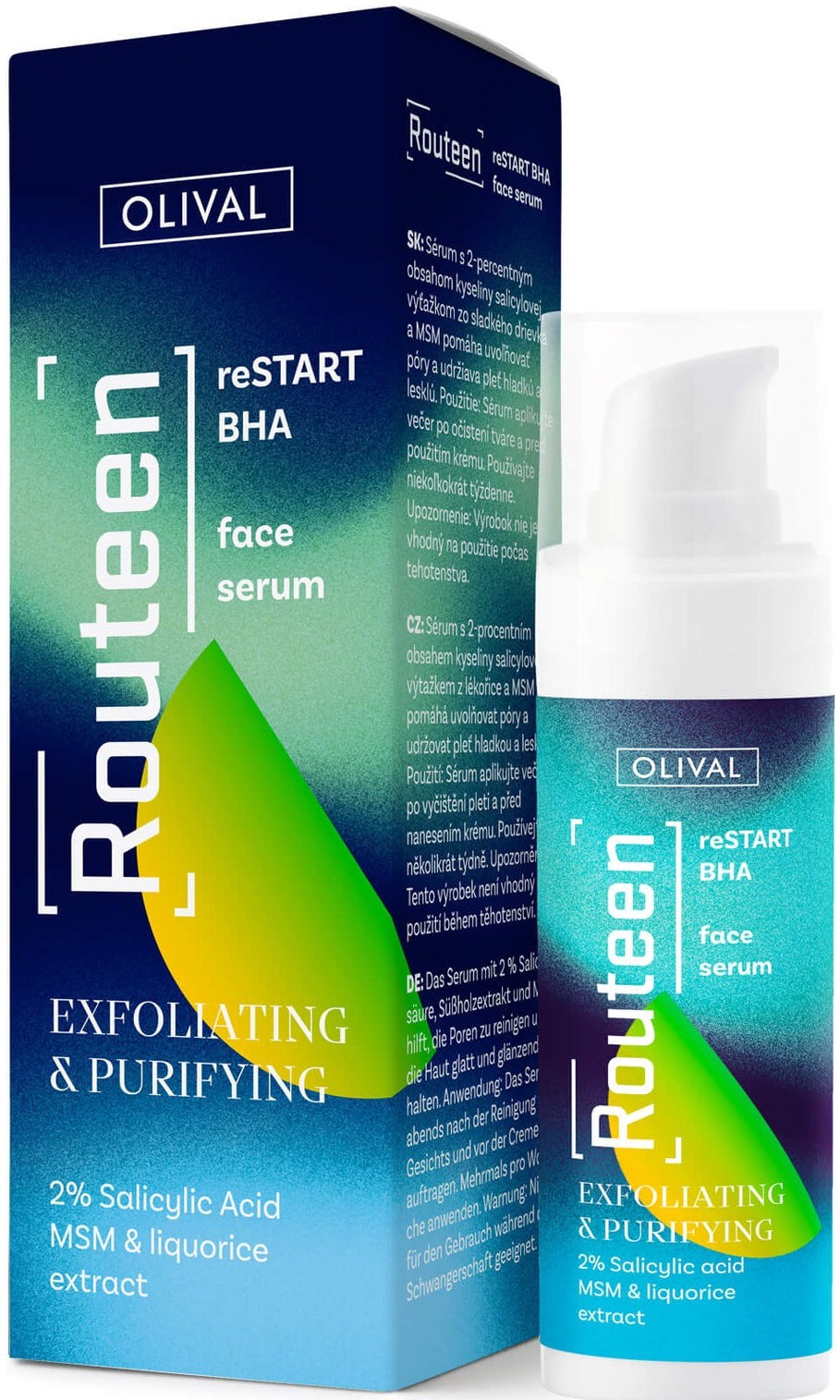 Olival Routeen Restart BHA Face Serum