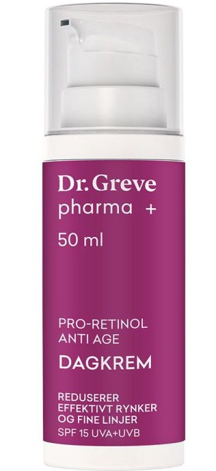 Dr. Greve pharma + Pro-retinol Anti Age Dagkrem