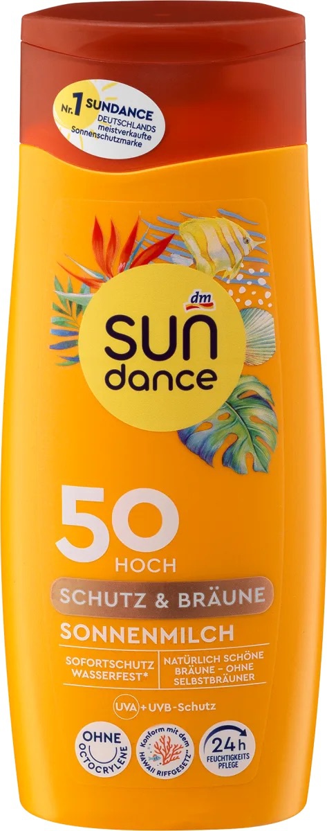 SUNdance Schutz & Bräune Sonnenmilch LSF 50