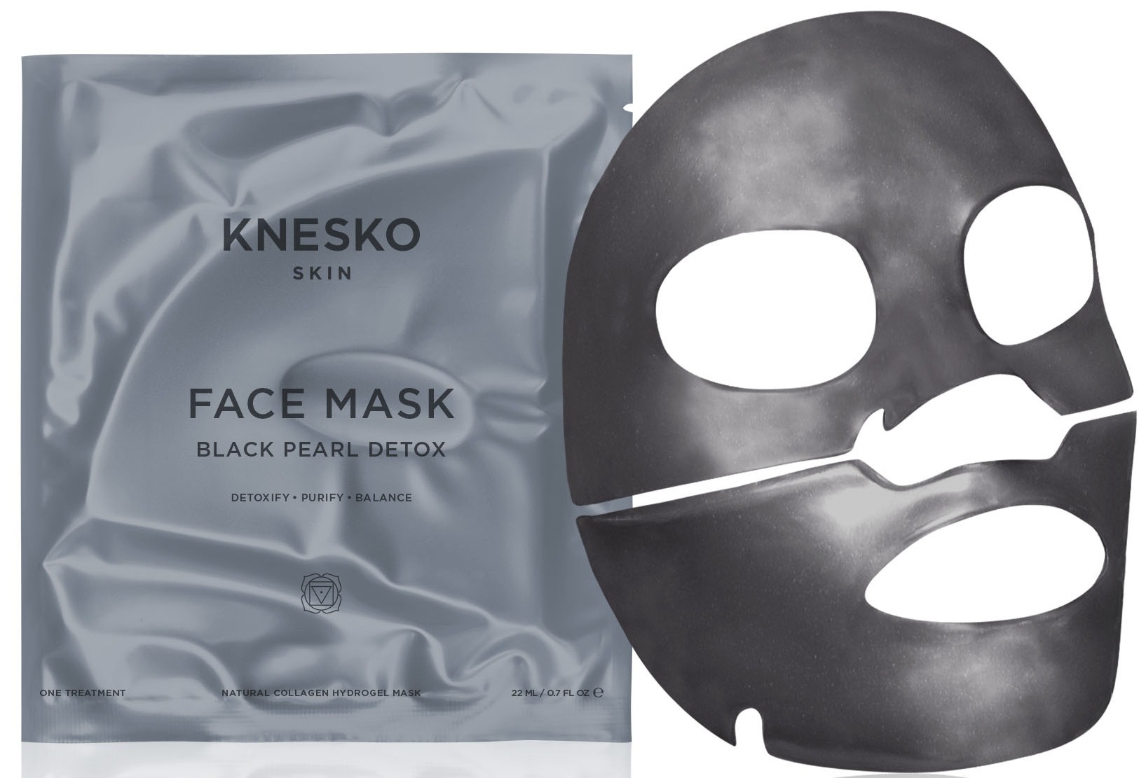 Knesko skin Black Pearl Detox Collagen Face Mask