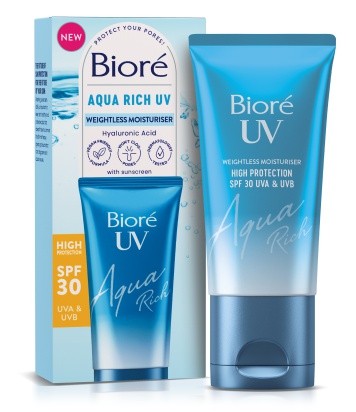 Biore Weightless Moisturiser High Protection UVA UVB SPF 30